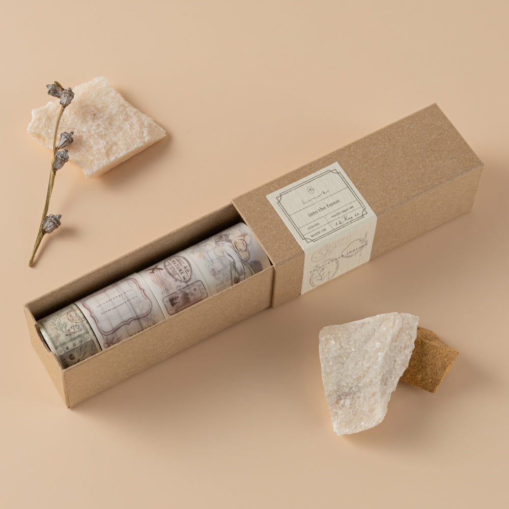 Hinoki - 'Into the Forest' PET + Washi Tape Set