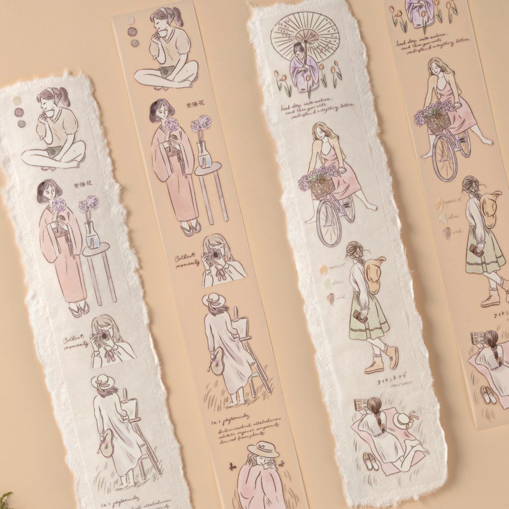Hinoki - 'Into the Forest' PET + Washi Tape Set