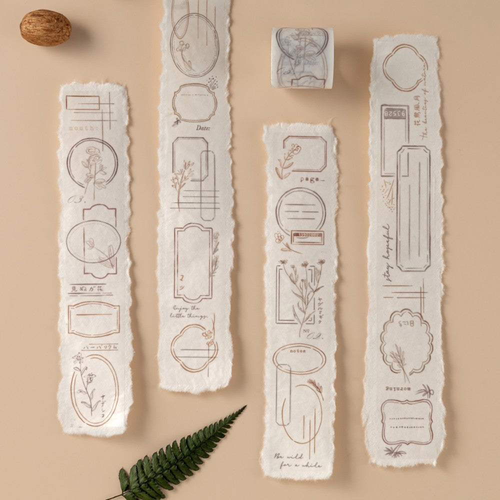 Hinoki - 'Into the Forest' PET + Washi Tape Set