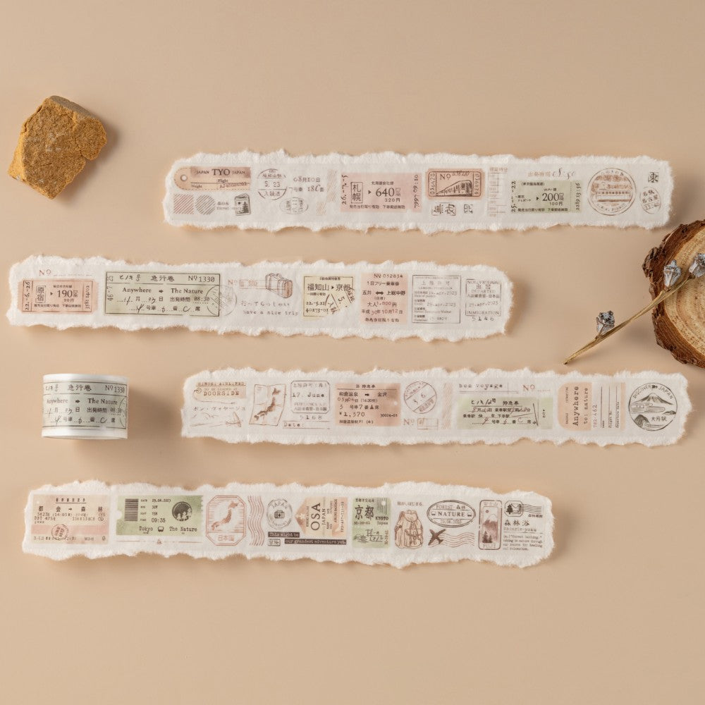 Hinoki - 'Into the Forest' PET + Washi Tape Set