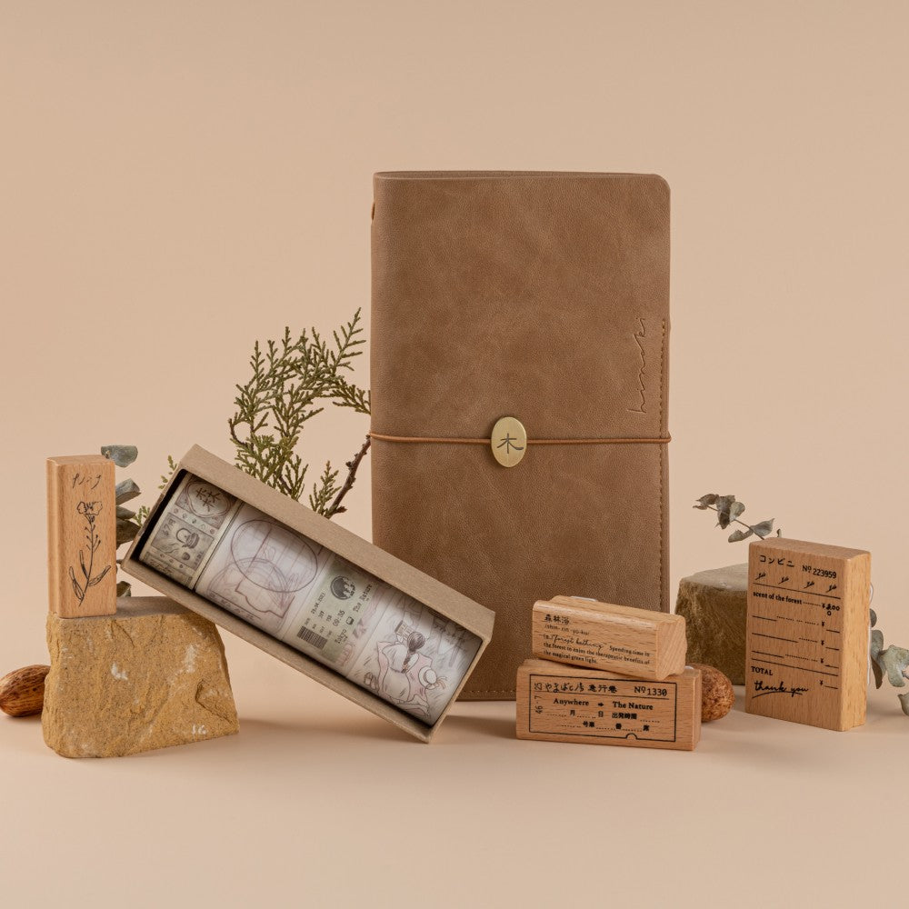 Hinoki - 'Into the Forest' PET + Washi Tape Set