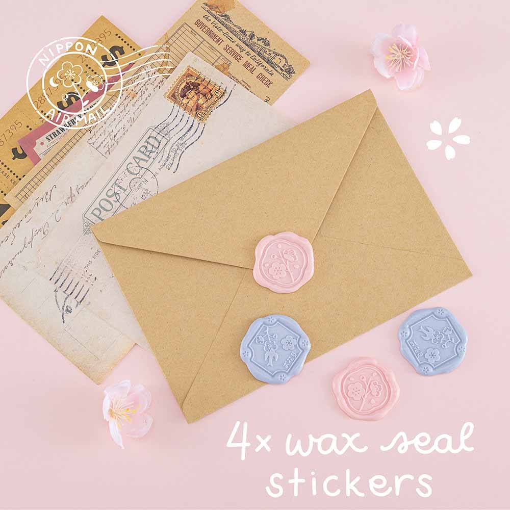 Tsuki 'Sakura Journey' Scrapbook Sticker Set ☾