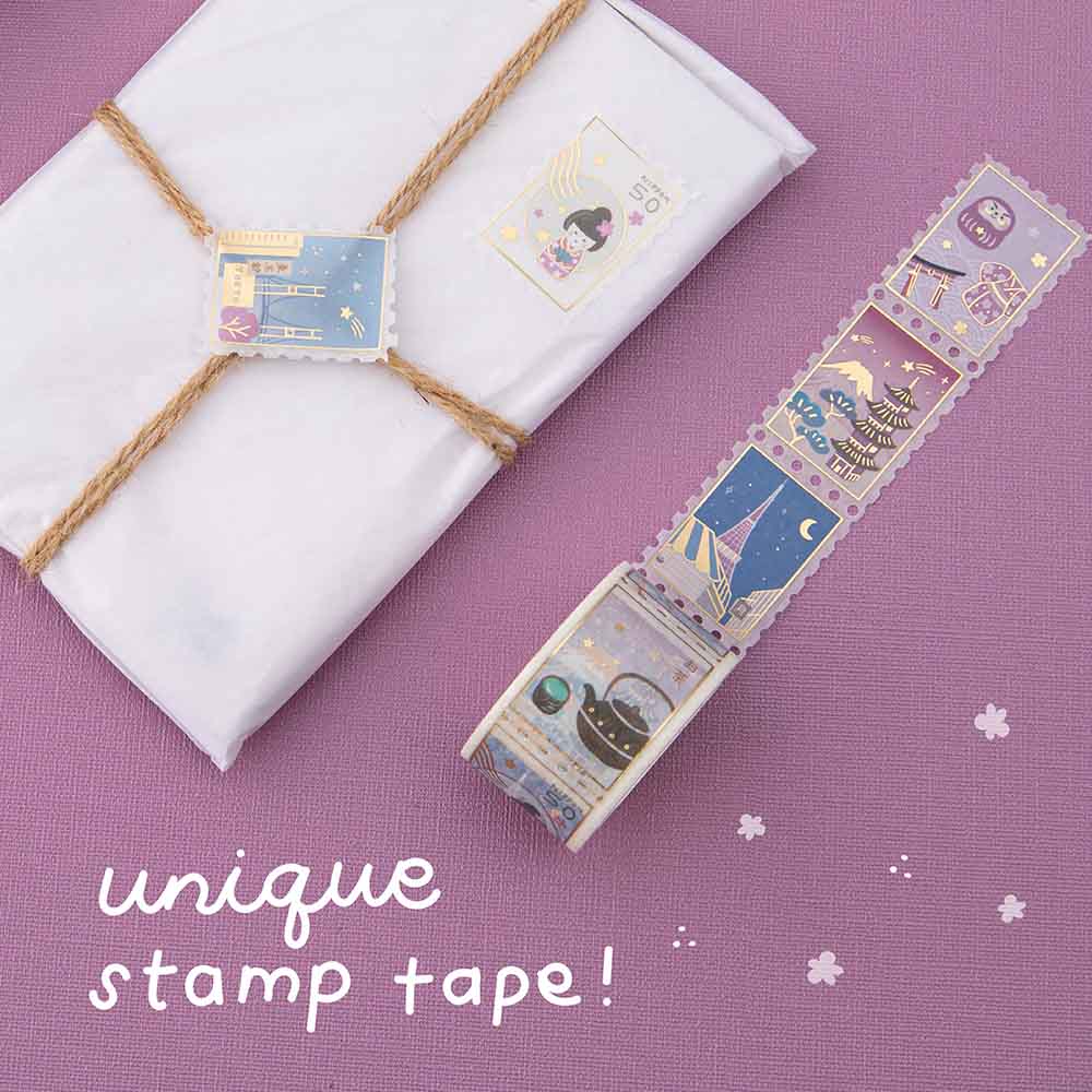 Tsuki 'Sights of Japan' Washi Tape Set ☾