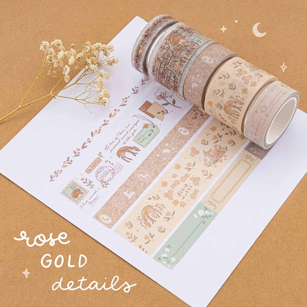 Tsuki 'Nara' Washi Tape Set ☾