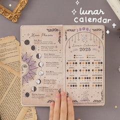 Tsuki 'Le Soleil' Collector's Edition Moon Planner Travel Notebook ☾