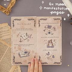 Tsuki 'Le Soleil' Collector's Edition Moon Planner Travel Notebook ☾