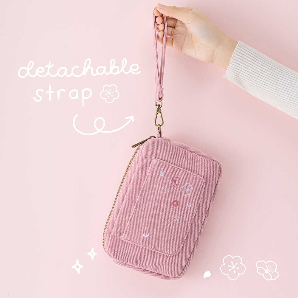 Tsuki 'Sakura Journey' Travel Pouch ☾