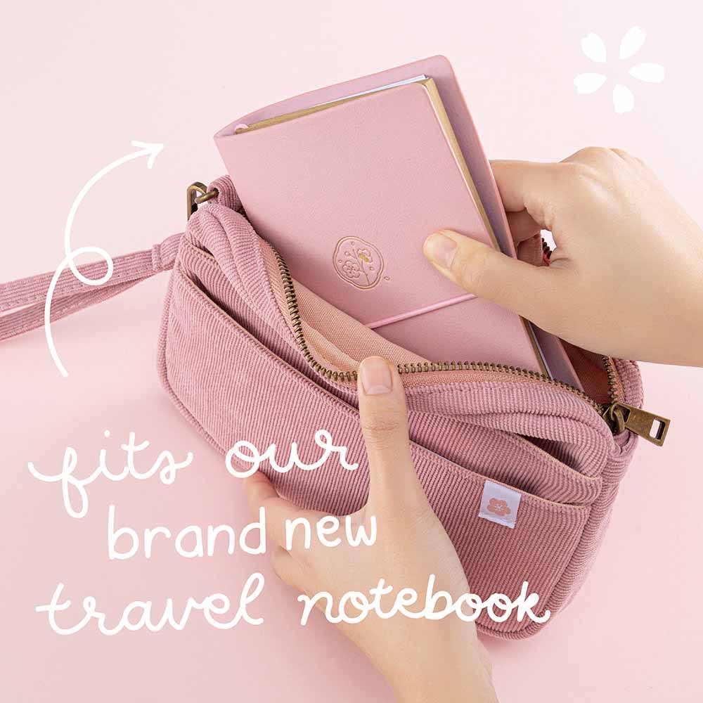 Tsuki 'Sakura Journey' Travel Pouch ☾
