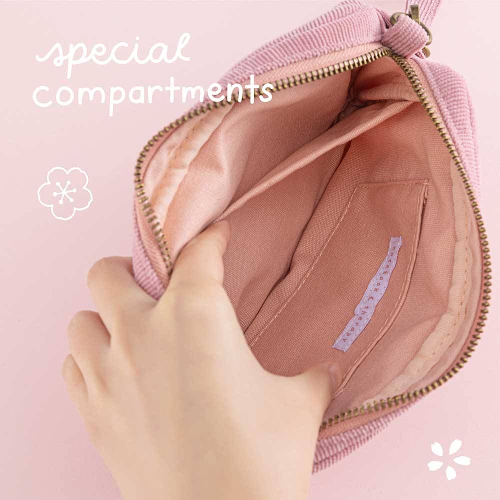 Tsuki 'Sakura Journey' Travel Pouch ☾