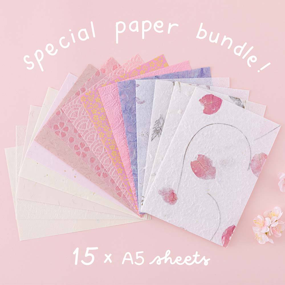 Tsuki 'Sakura Journey' Scrapbook Sticker Set ☾