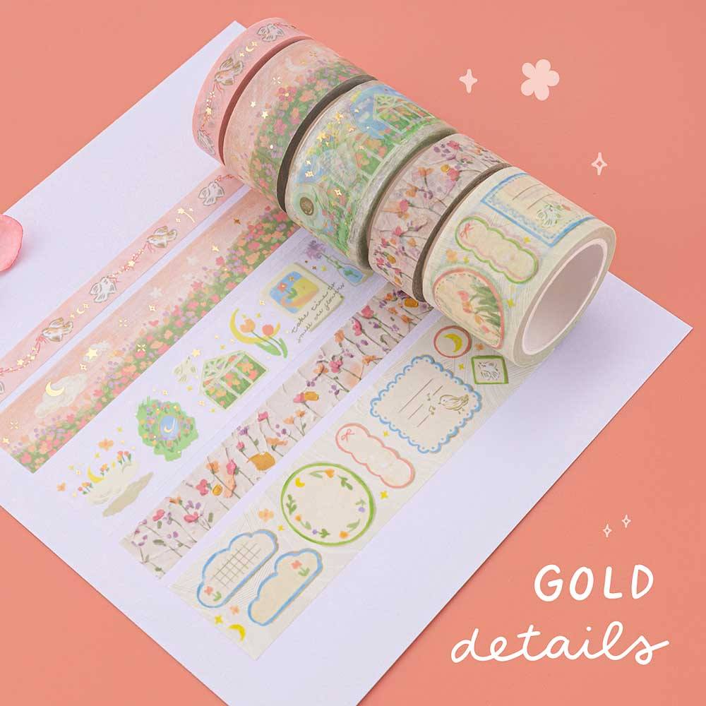 Tsuki 'Suzume' Washi Tape Set ☾