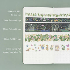 Tsuki 'Secret Garden' Travel Notebook Gift Set ☾