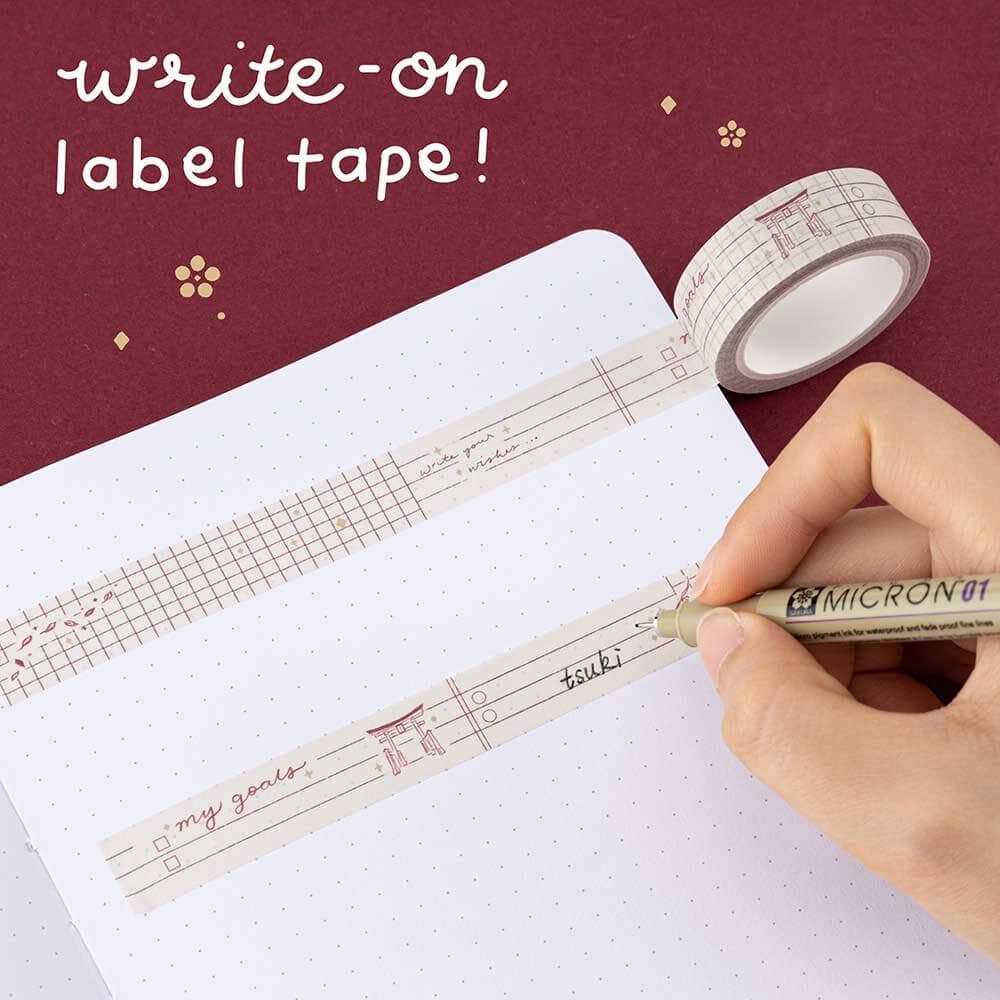 Tsuki 'Torii Edition' Washi Tape Set ☾
