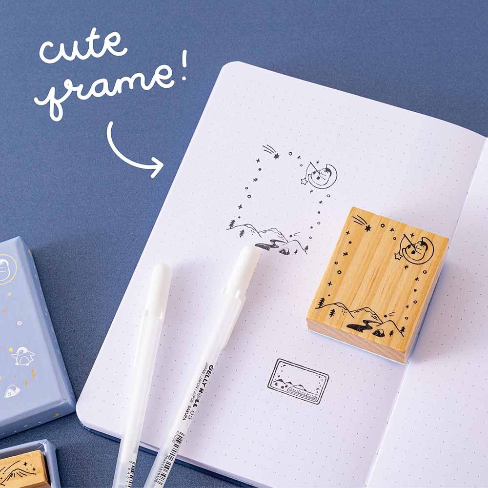 Tsuki 'Dreams of Snow' Bullet Journal Stamp Set ☾